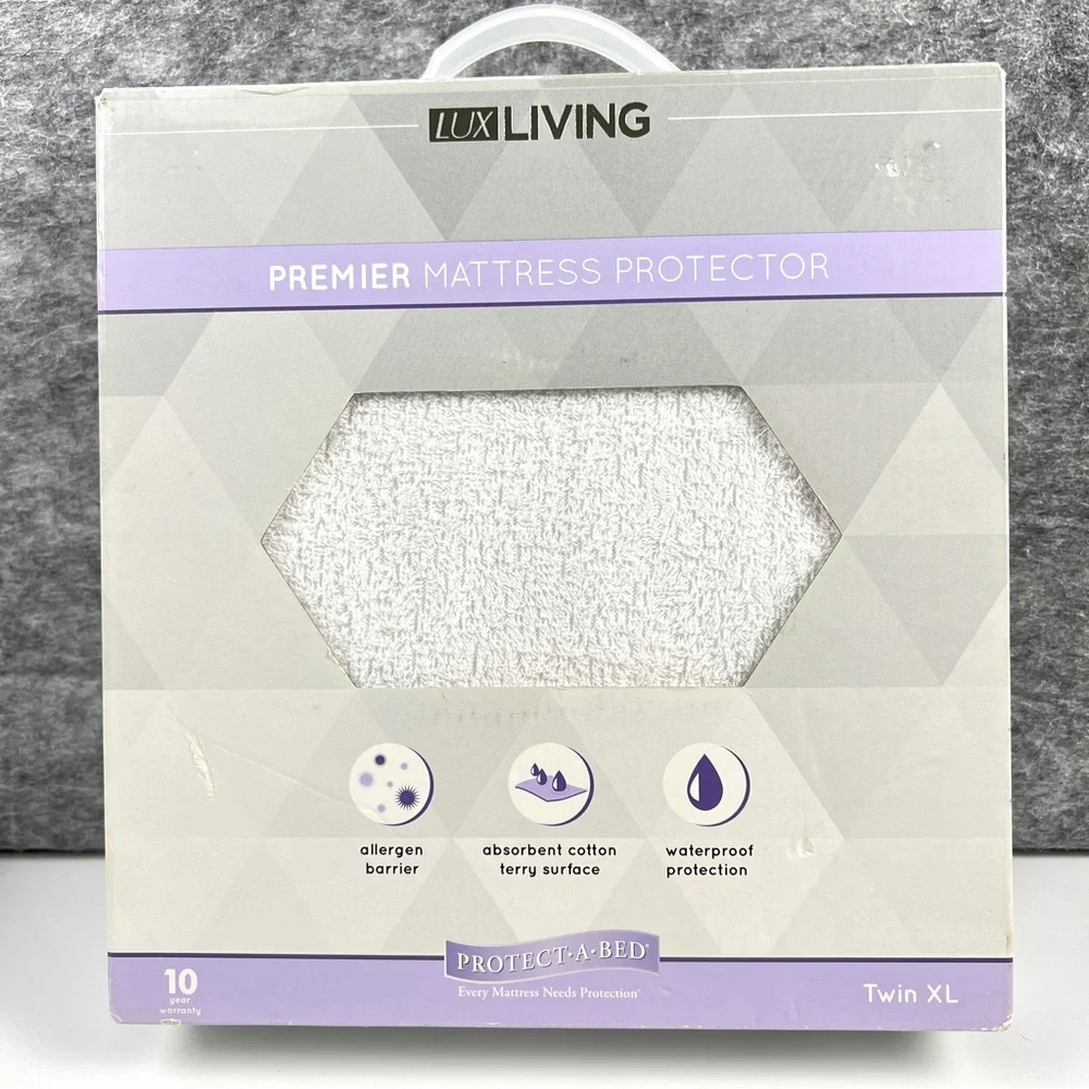 Protect-A-Bed Premier Mattress Protector Twin XL Soft Waterproof College Dorm